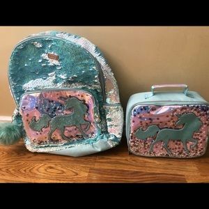 Justice Backpack and Lunchbox